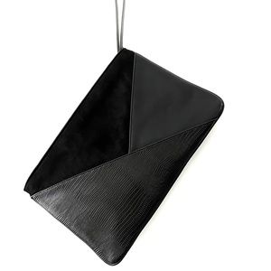 Zara Basic Black Combined Clutch